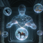 When Artificial Intelligence Browses the Archives of Human Absurdity