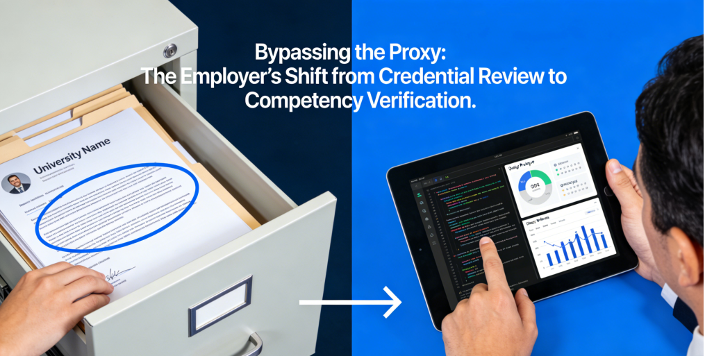 The Great Unbundling: Credentials, Signals, and the New Economics of Hiring