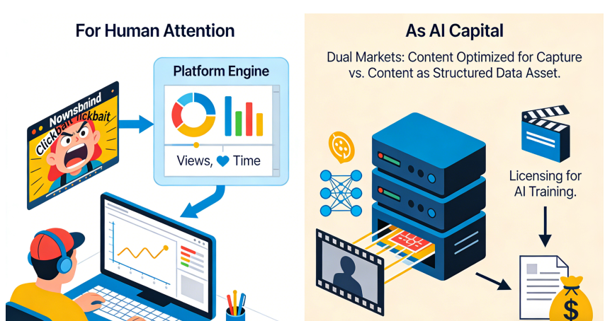 The Attention Economy: Modeling Scarcity in the Digital Age